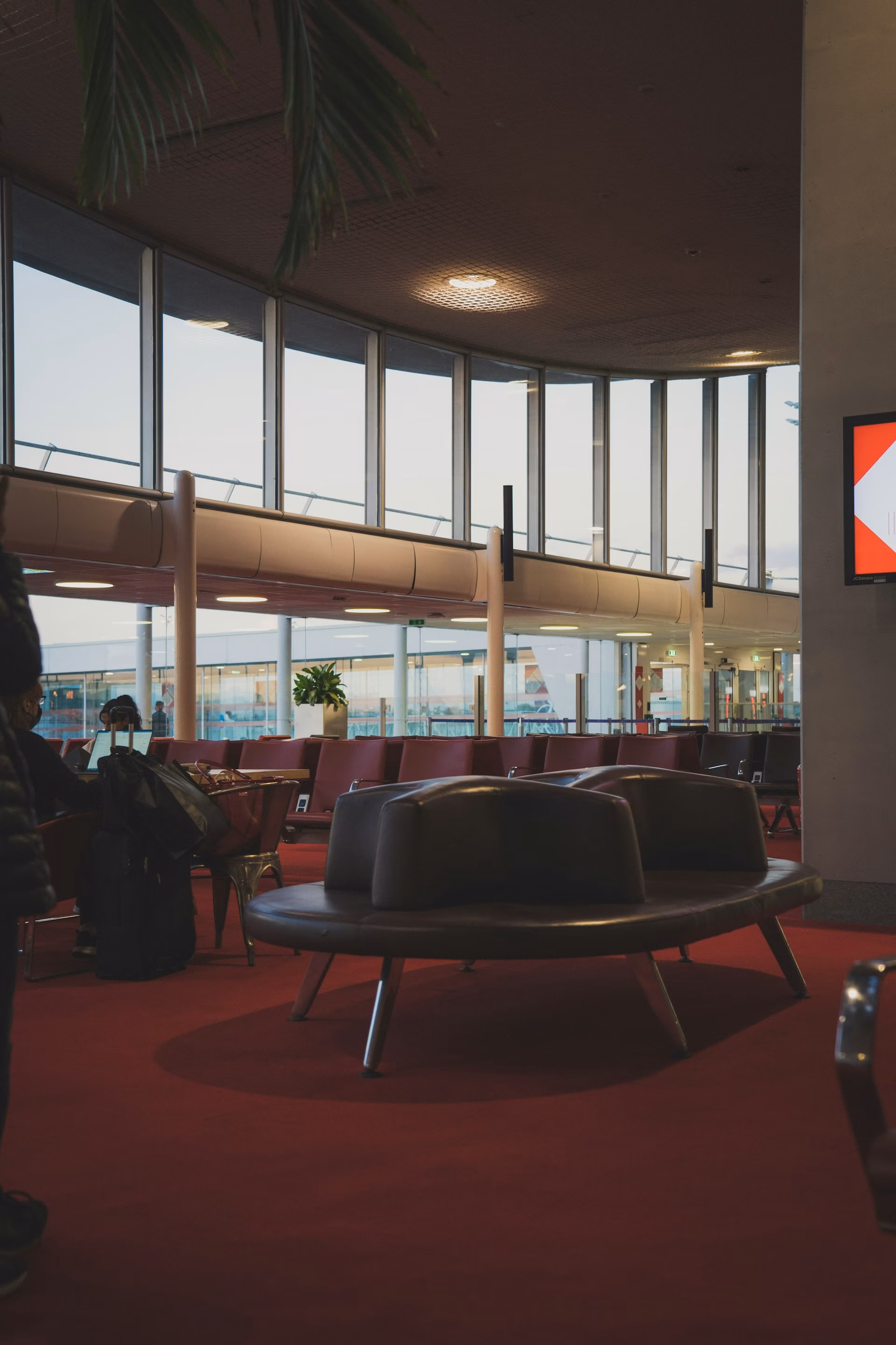 Hall du Terminal 2 TGV de l’aéroport Roissy-Charles de Gaulle